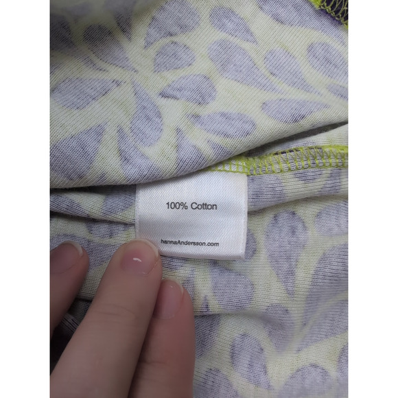 6 Hanna Andersson Neon Floral Play Dress - Picture 6 of 6